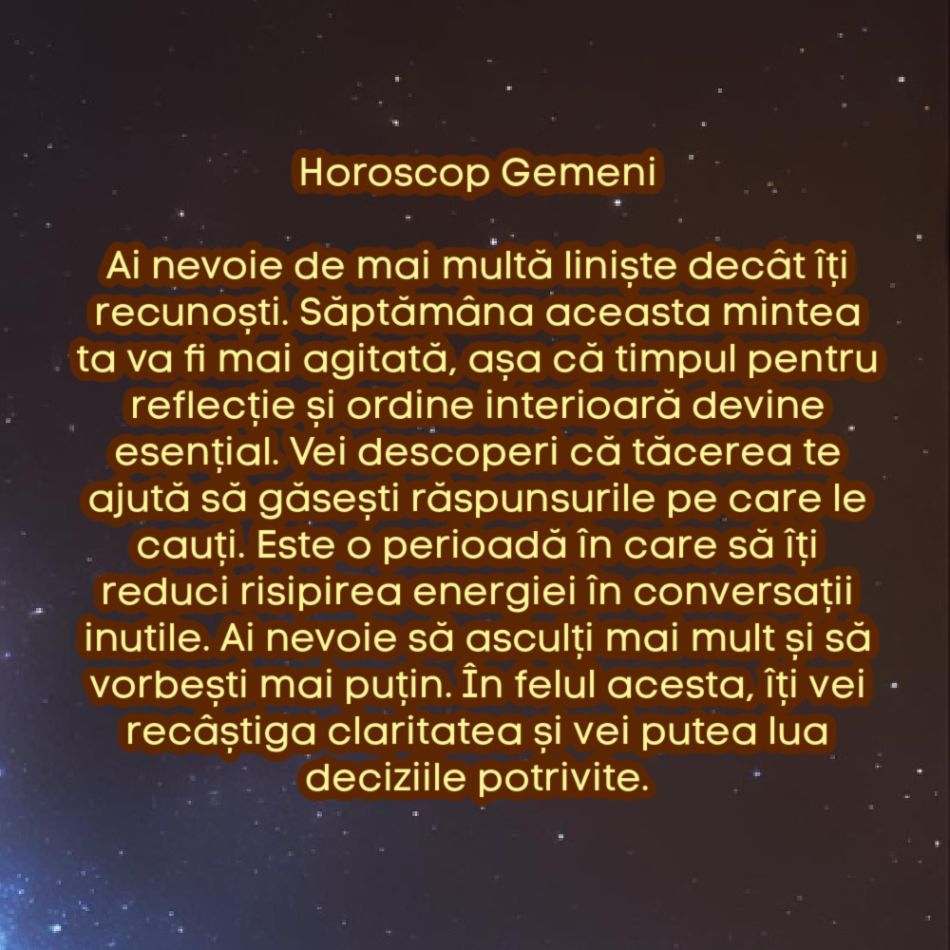 Horoscop săptămânal: De ce are nevoie fiecare semn zodiacal în săptămâna 25-31 august