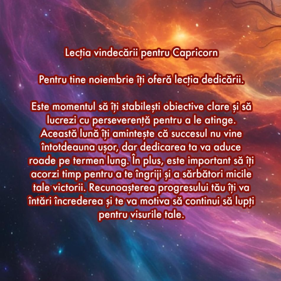 Universul ne vorbește: Noiembrie și lecțiile profunde ale vindecării pentru fiecare zodie în parte