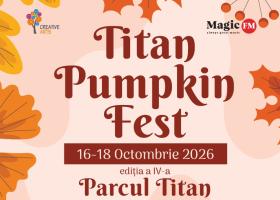 Începe Titan Pumpkin Fest! 5 tone de dovleci, delicii de toamnă și sute de idei creative în Parcul Titan