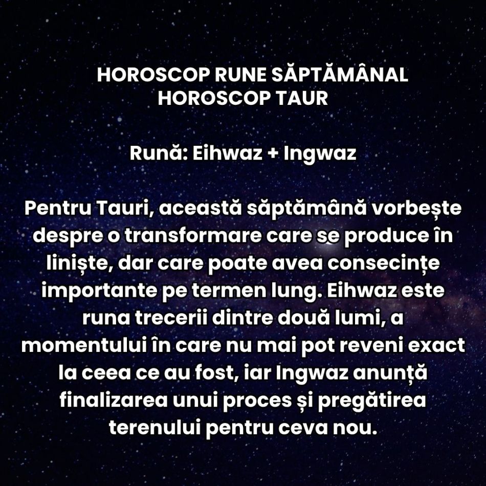 Horoscop Rune săptămâna 14-20 septembrie: Momentele electrizante trezesc în noi părți pe care le credeam uitate! 