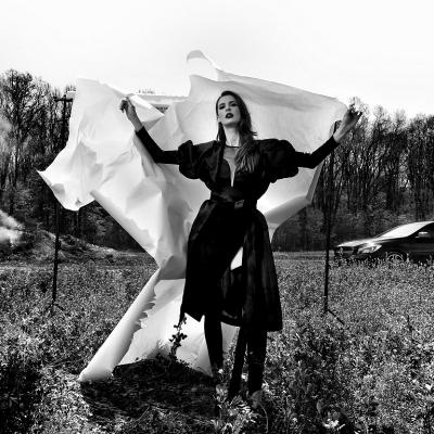 Andreea Badala, designerul din spatele Murmur, pe un altfel de catwalk