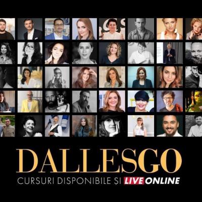 DallesGO, cea mai mare platforma de cursuri din Romania, este acum LIVE ONLINE! Testează GRATUIT!