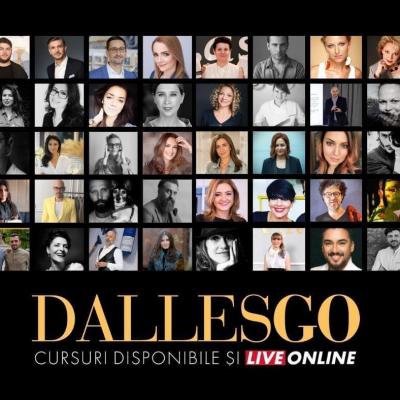 DallesGO, cea mai mare platforma de cursuri din Romania, este acum LIVE ONLINE! Testează GRATUIT!