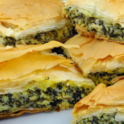 Placinta cu spanac: una dintre cele mai simple retete