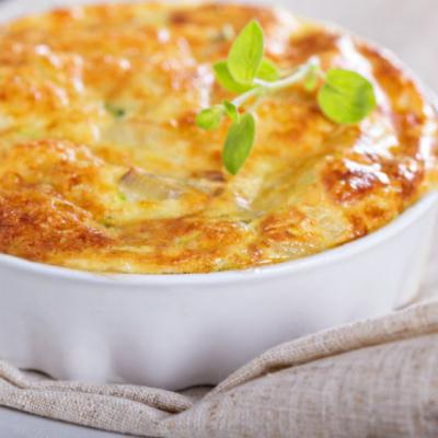 Sufleul de conopida: delicios si usor de facut 