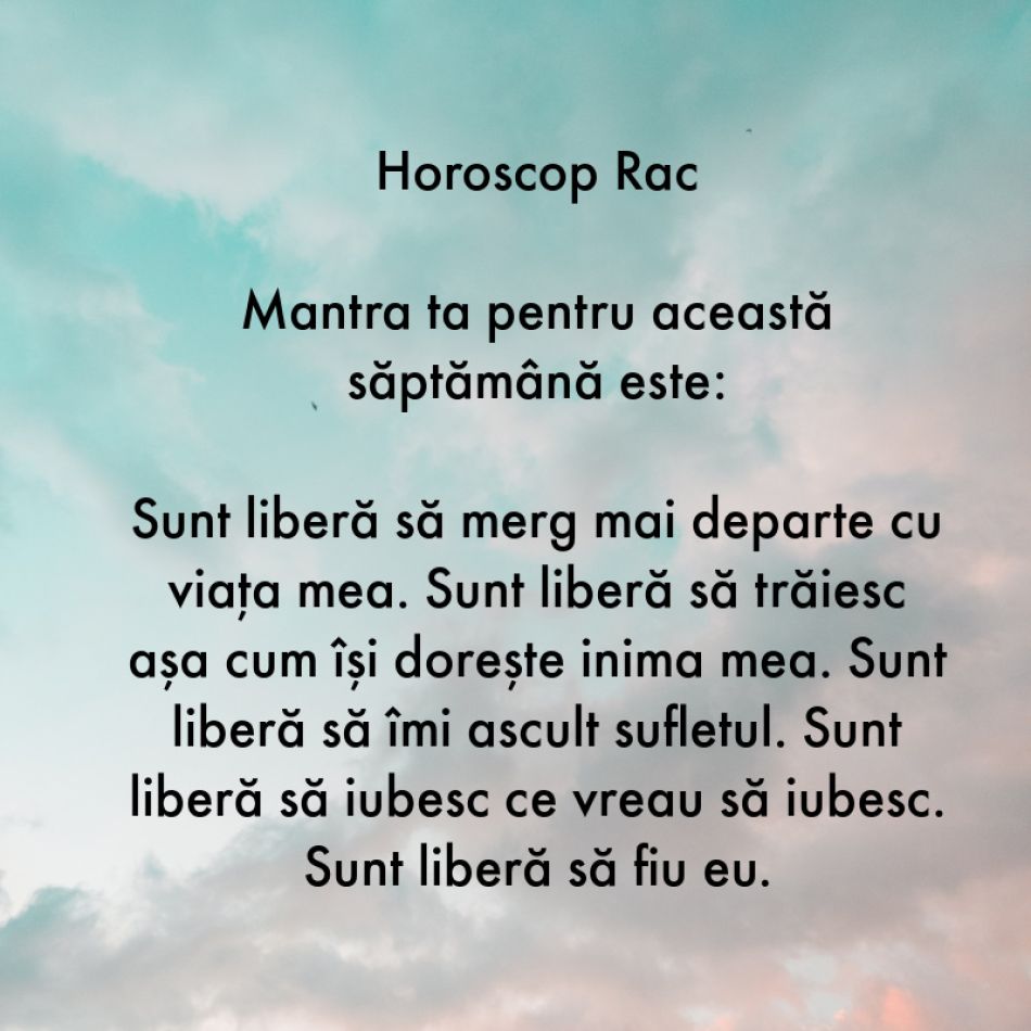 Horoscop pentru suflet: Mantra zodiei tale pentru săptămâna 26 iunie - 2 iulie