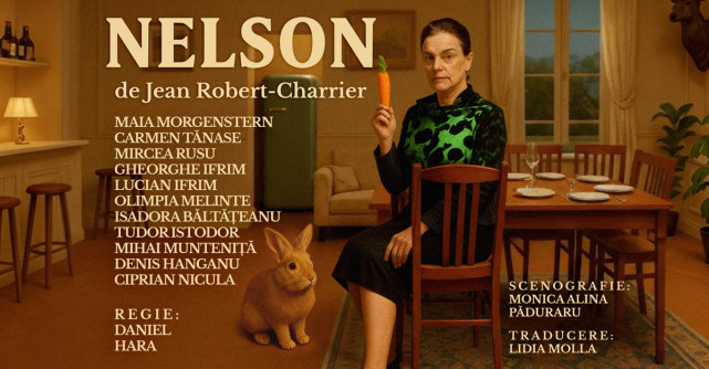 „Nelson” de Jean Robert, în premieră națională pe scena Teatrului Național din București
