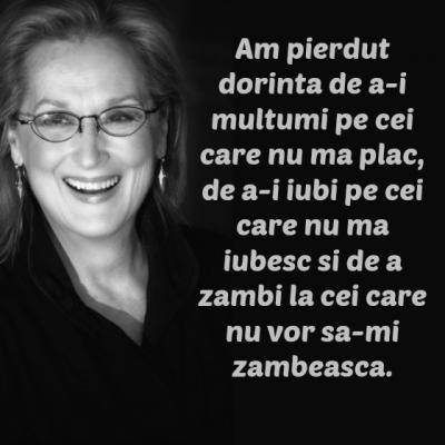 Cele mai frumoase citate ale lui Meryl Streep