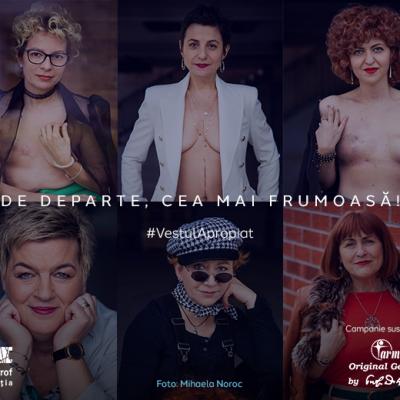 Lupta cu cancerul în șase imagini impresionante surprinse de Mihaela Noroc: Semnul meu de învingătoare, acolo am învins cancerul