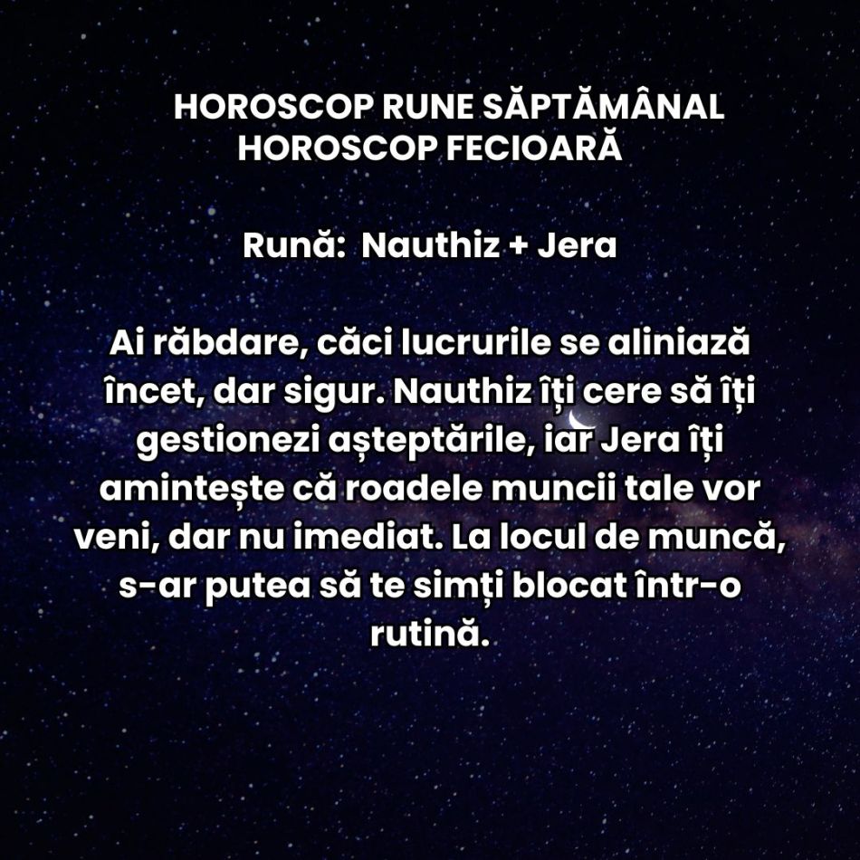 Horoscop Rune săptămâna 17-23 februarie 2025: Ne pregătim să deschidem drumul și să alungăm obstacole!