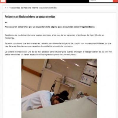 O rezidenta la medicina a fost prinsa dormind. Apoi medicii din lumea intreaga au facut ASTA