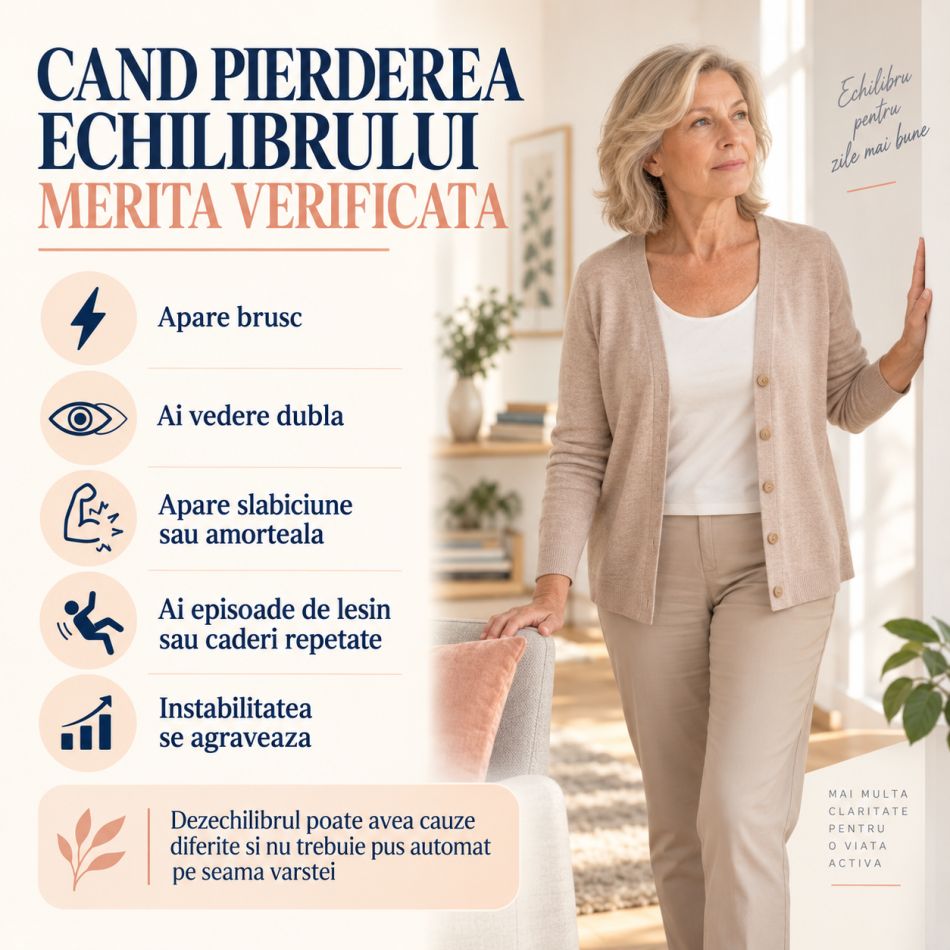 Ai momente când corpul tău se dezechilibrează? Legătura dintre sănătate, longevitate și capacitatea de a ne menține echilibrul