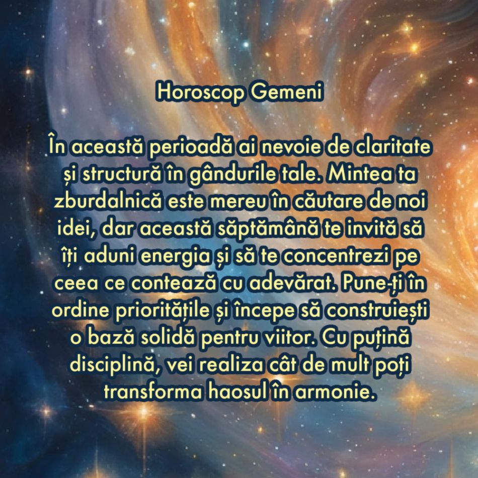 De ce are nevoie fiecare semn zodiacal în săptămâna 21-27 octombrie