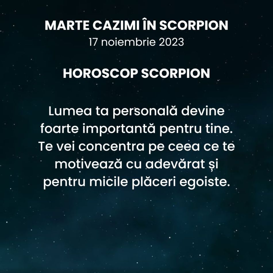 Marte Cazimi în Scorpion. Este momentul să acționăm! Fenomenul nu a mai avut loc din 1991! Horoscop Special
