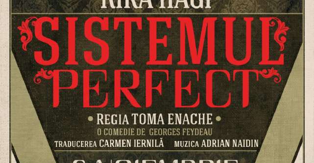 „Sistemul Perfect” -  o comedie savuroasă cu Monica Davidescu și Aurelian Temisan în rolurile principale