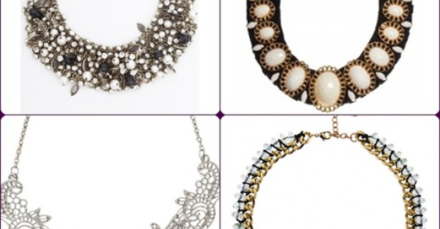 Shopping: Coliere statement perfecte pentru petrecerea de Craciun