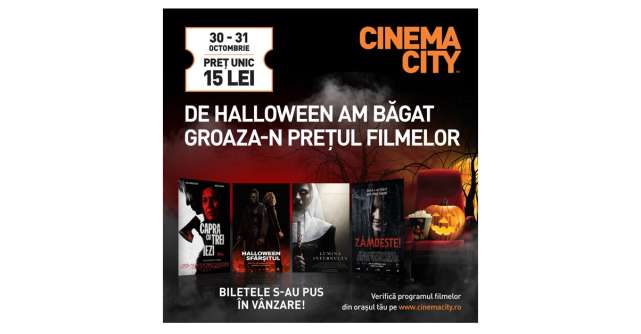 Spiritul Halloween se trăiește din plin la Cinema City