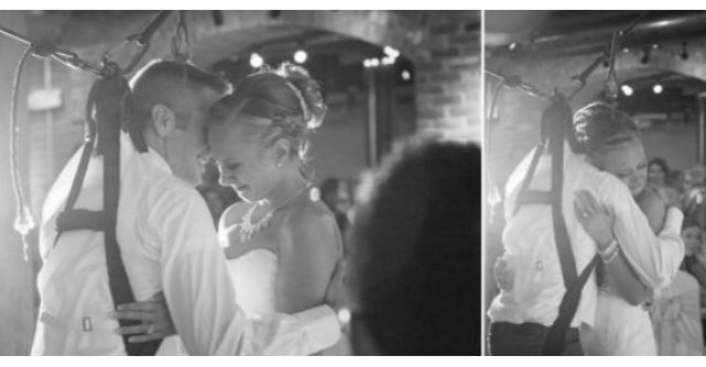 Surpriza vietii pentru mireasa: La primul lor dans, mirele paralizat s-a ridicat in picioare