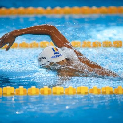 David Popovici, calificare de clasă la Mondialele din Singapore! Finala de 200 m liber are loc astăzi 