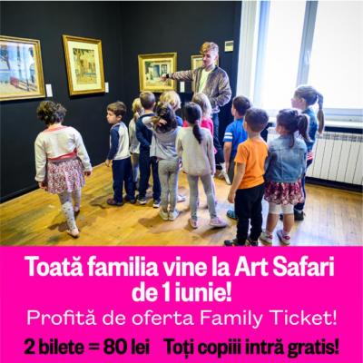 Art Safari va fi deschis pe 1 Iunie, de Ziua Copilului