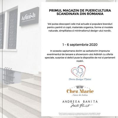 Adinish, primul magazin de puericultura scandinava din Romania isi deschide portile offline