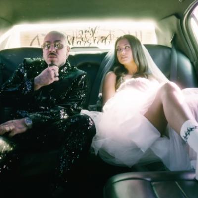 Imagini cu Antonia mireasă în cel mai recent videoclip al colaborării cu Puya pentru 'Cum se împarte dragostea'