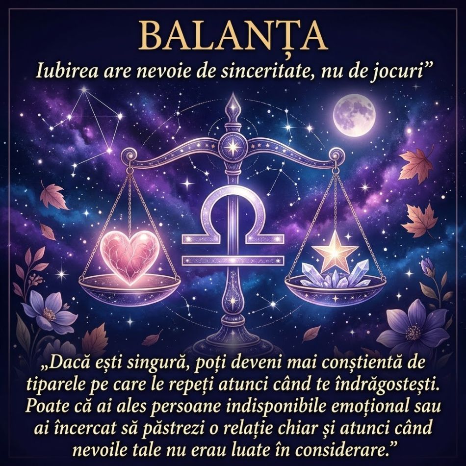 Horoscop Balanță: 7 schimbări concrete care te așteaptă în 2027