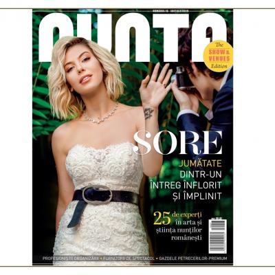 Revista NUNTA - The SHOW & VENUES Edition este disponibila pe piata 