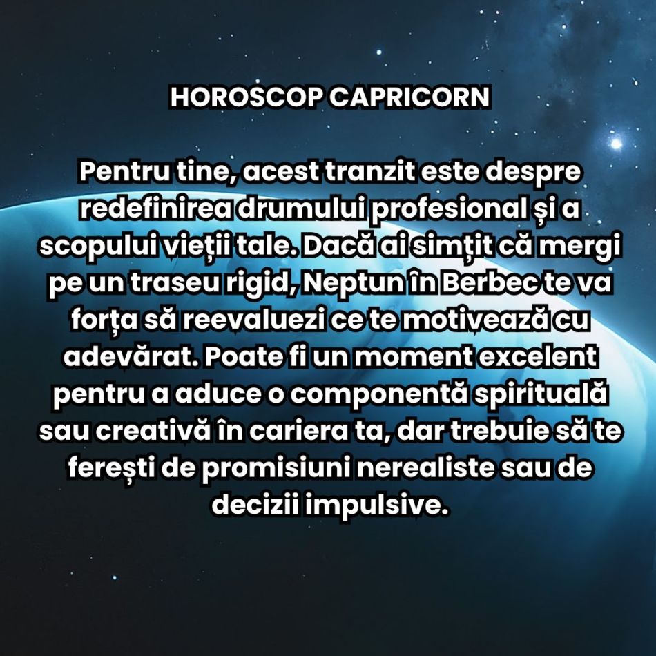 Neptun în Berbec (2025-2039). Marele Vizionar aduce o revoluție a spiritului și ne îndeamnă la acțiune. Cum ne va afecta soarta?