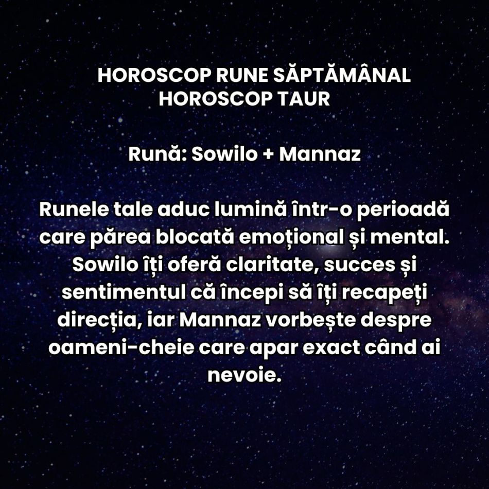 Horoscop Rune săptămâna 18-24  mai 2026: Atmosfera este vie, rapidă, aproape electrică. Relațiile fragile pot deveni tensionate