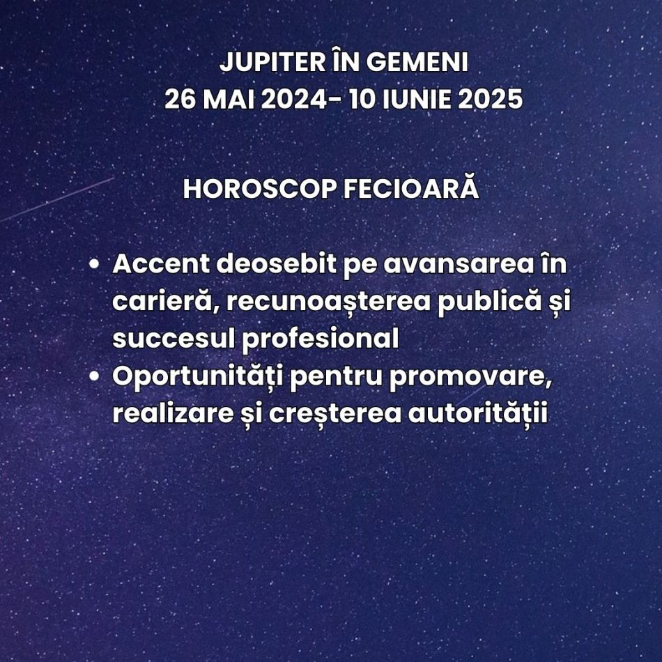  Jupiter, Marele Benefic, se mută în Gemeni. Cum îți schimbă norocul?