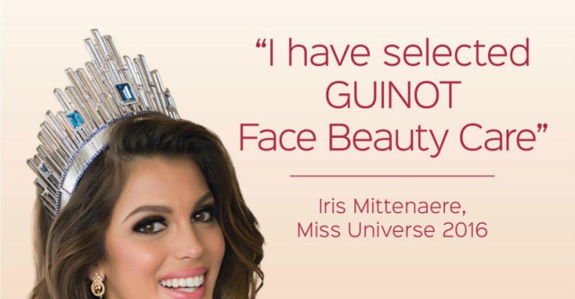 Miss Universe, Iris Mittenaere, a devenit Ambasador Guinot