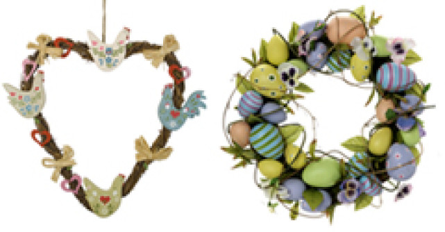 5 modele de ghirlande pentru masa de Paste