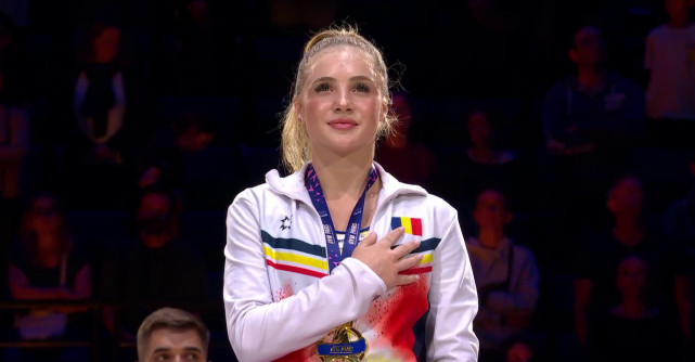 Aur pentru România la Paris. Sabrina Maneca Voinea, campioană la sol