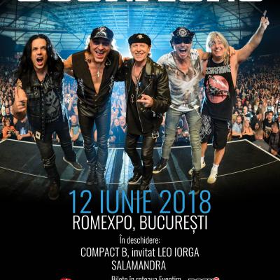 Un concert de colecție: Scorpions, pe 12 iunie, la București, în cadrul Crazy World Tour