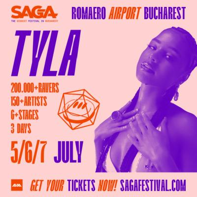 SAGA Festival anunță Tyla, câștigătoarea premiului Grammy, pentru prima dată în România