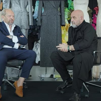 Alin Gălățescu față în față cu Ermanno Scervino: Înțelegi care a fost epoca datorită modei