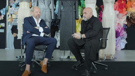 Alin Gălățescu față în față cu Ermanno Scervino: Înțelegi care a fost epoca datorită modei