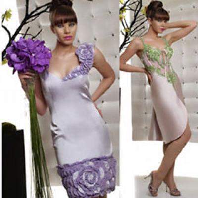 Rochii cu model floral pentru Cununia Civila