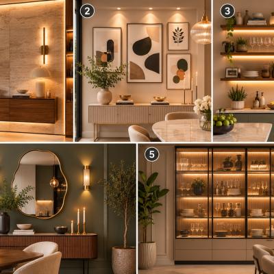 Cum să decorezi peretele liber al bucătăriei: 5 idei elegante care transformă complet designul interior