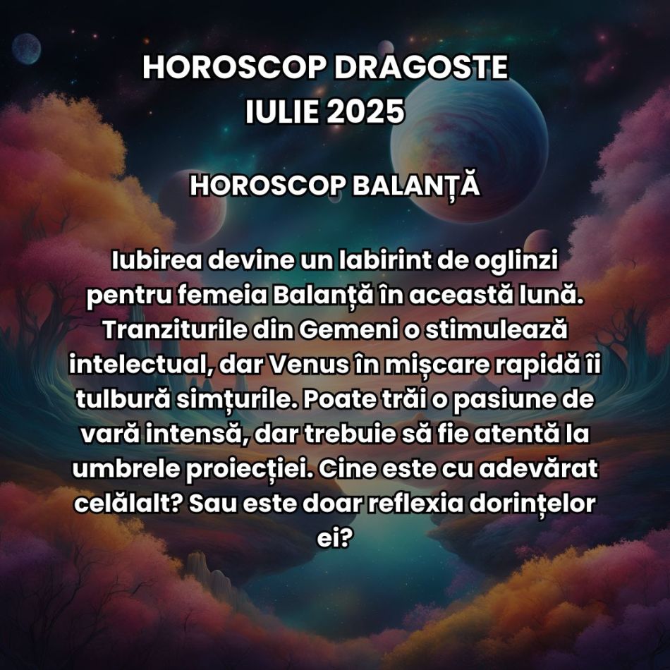 Horoscop Dragoste Iulie 2025: Trebuie să ne adunăm curajul de-a iubi cu tot sufletul și să alegem cu inima deschisă
