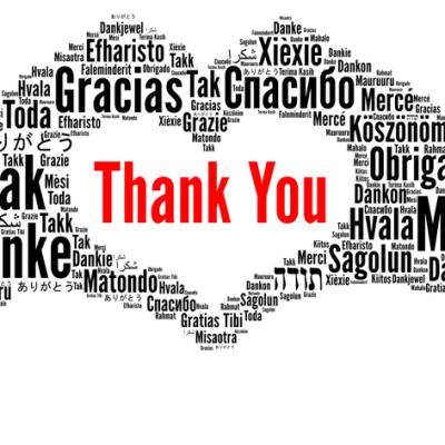 400 + Mesaje de mulțumire pentru orice ocazie 