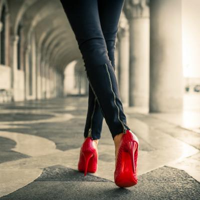 Pantofii rosii: cum ii porti