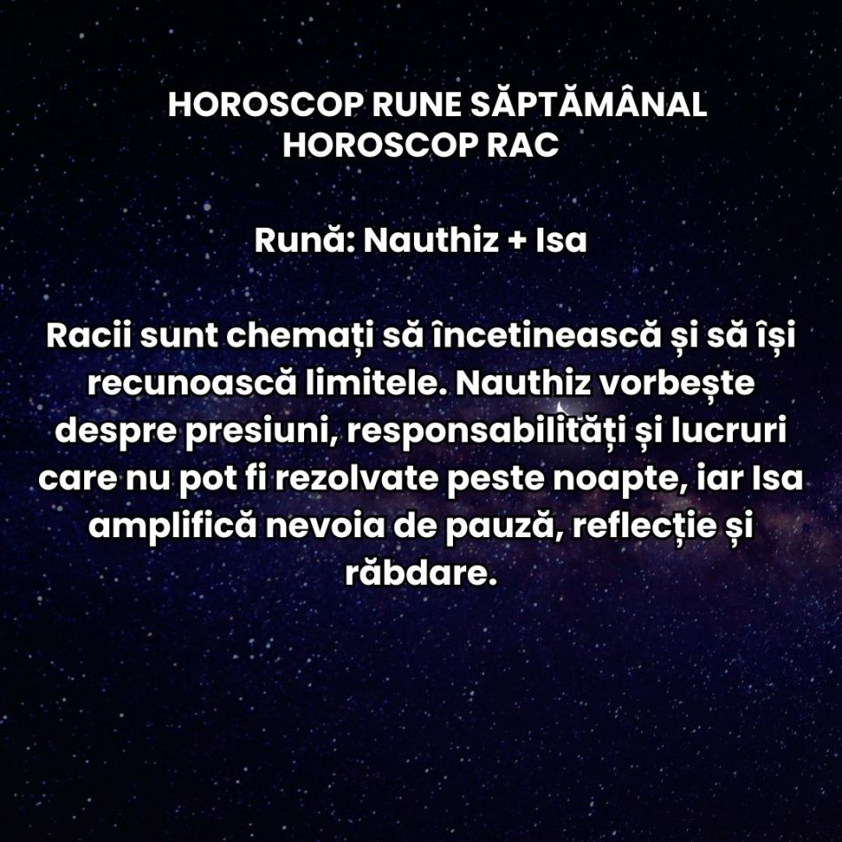 Horoscop Rune săptămâna 24-30 august 2026: Eclipsa de Lună ne face să închidem unele uși pentru totdeauna! Altele se deschid