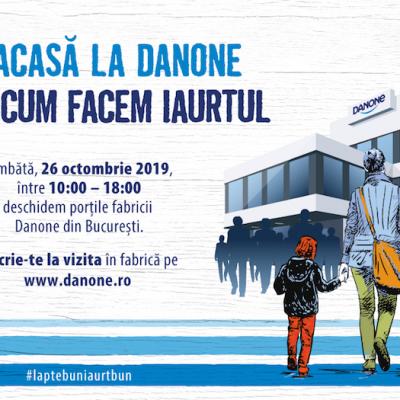 Danone organizează „Ziua Porților Deschise” în fabrica din Bucureşti 