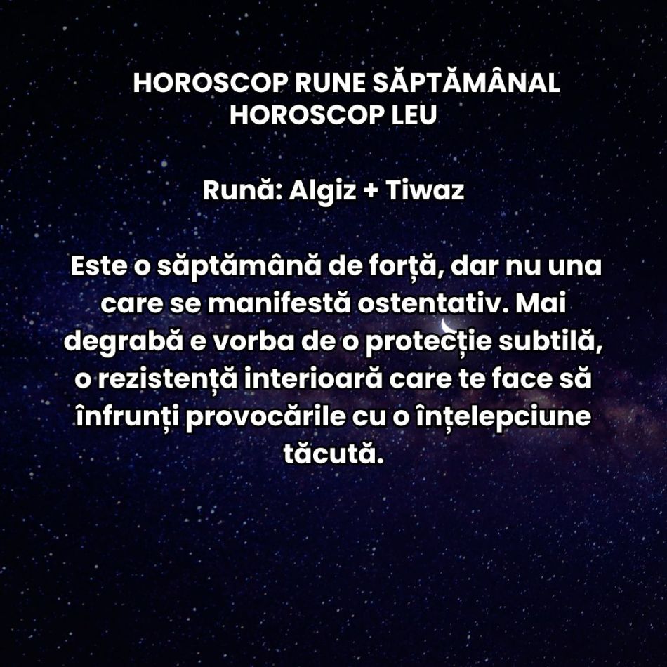 Horoscop Rune săptămâna 5-11 mai 2025: Obstacolele din calea noastră sunt spulberate și simțim în sfârșit că totul este mai ușor