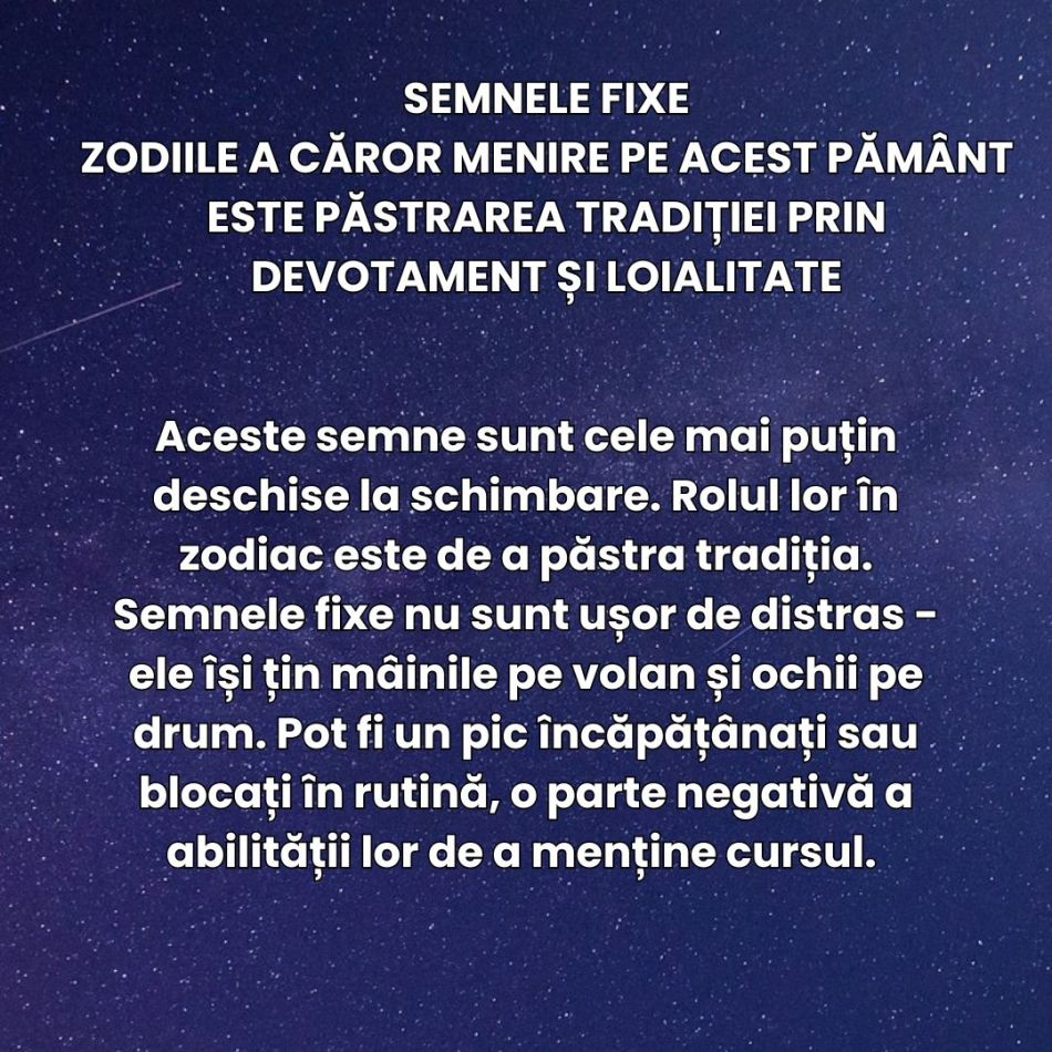 Zodiile Gardieni: Menirea lor este  devotamentul și loialitatea, iar karma lor este sacrificiul în numele iubirii.