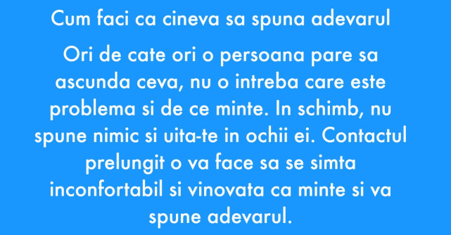 Trucuri psihologice minunate pe care toata lumea ar trebui sa le cunoasca