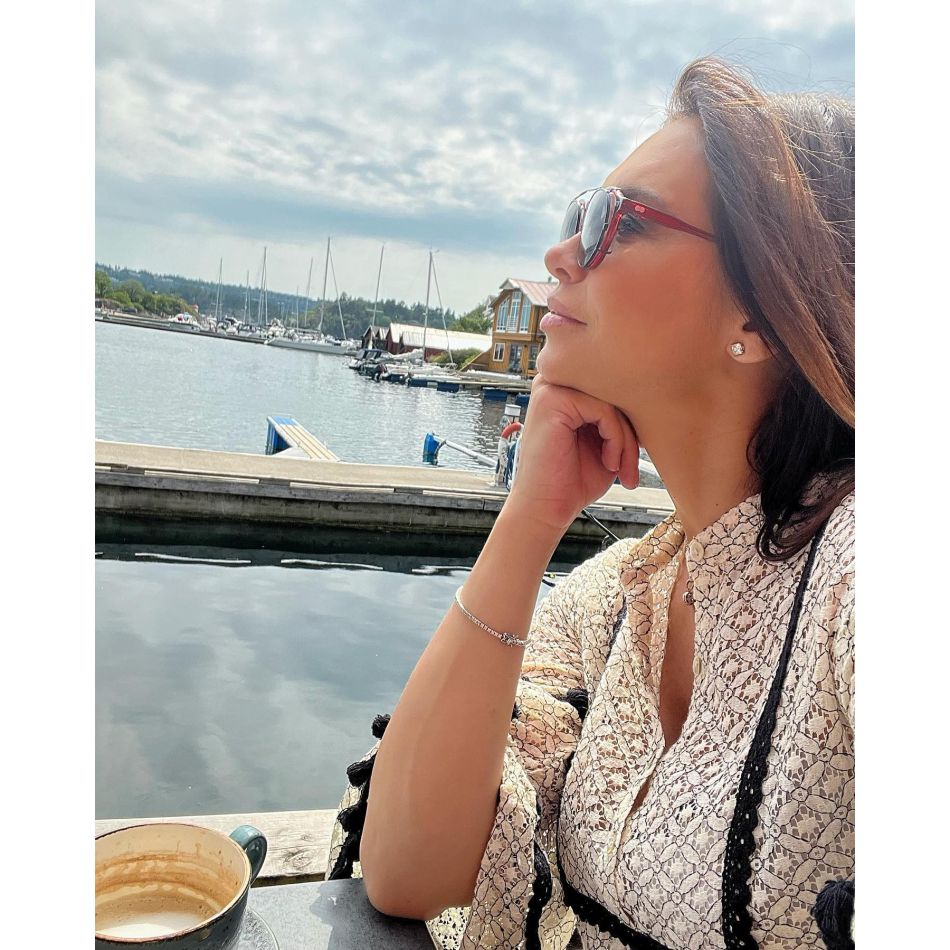 Cât de frumoasă este Magda Pălimariu în ultimul trimestru de sarcină! Viitoarea mămică va aduce pe lume un băiețel