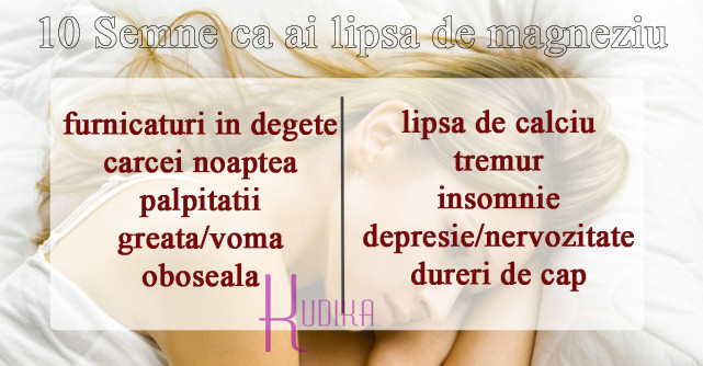 S.O.S: 10 Semne ca ai lipsa de magneziu